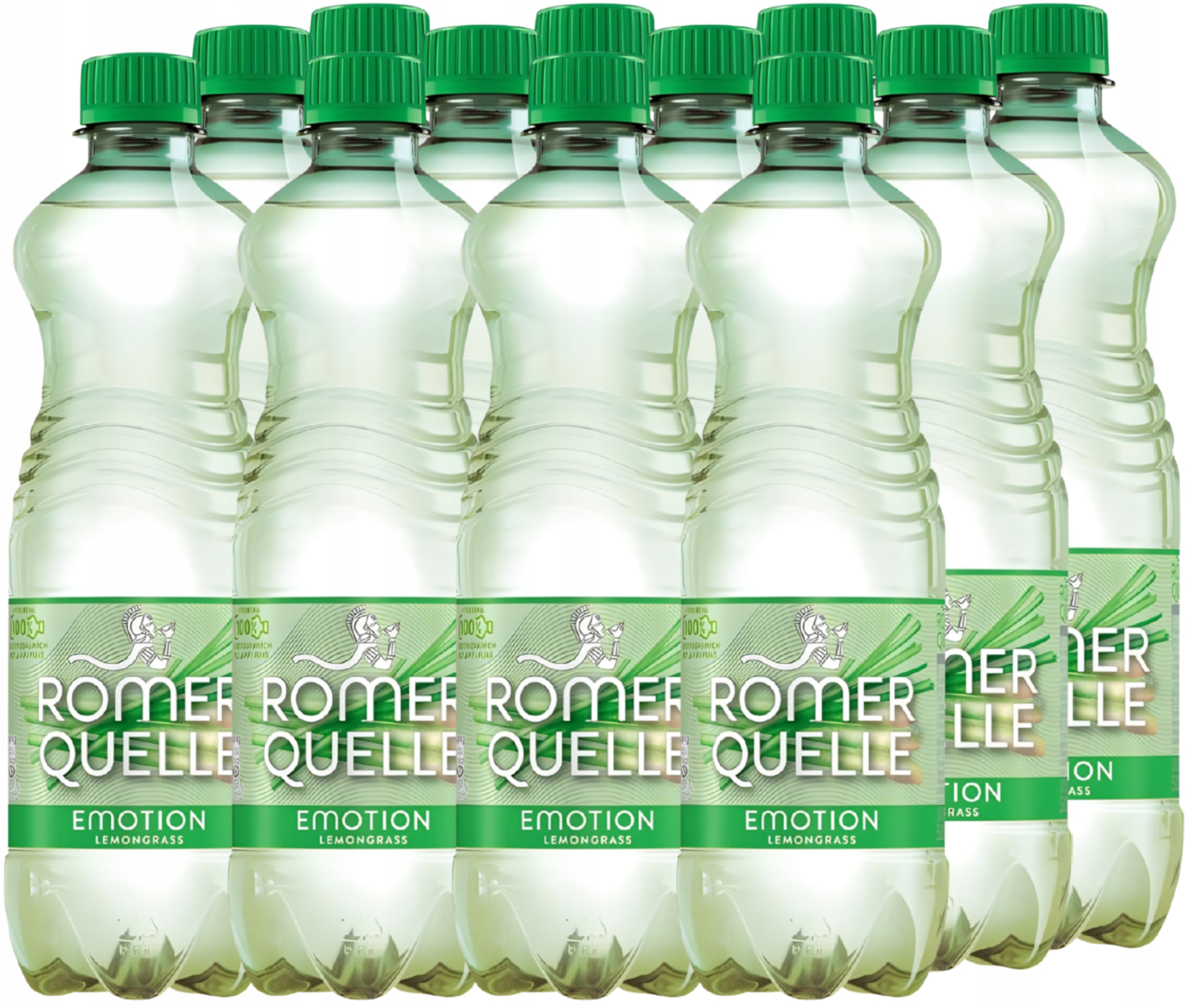 Römerquelle Lemongrass ochucená s příchutí citronové trávy sycená 12×500ml