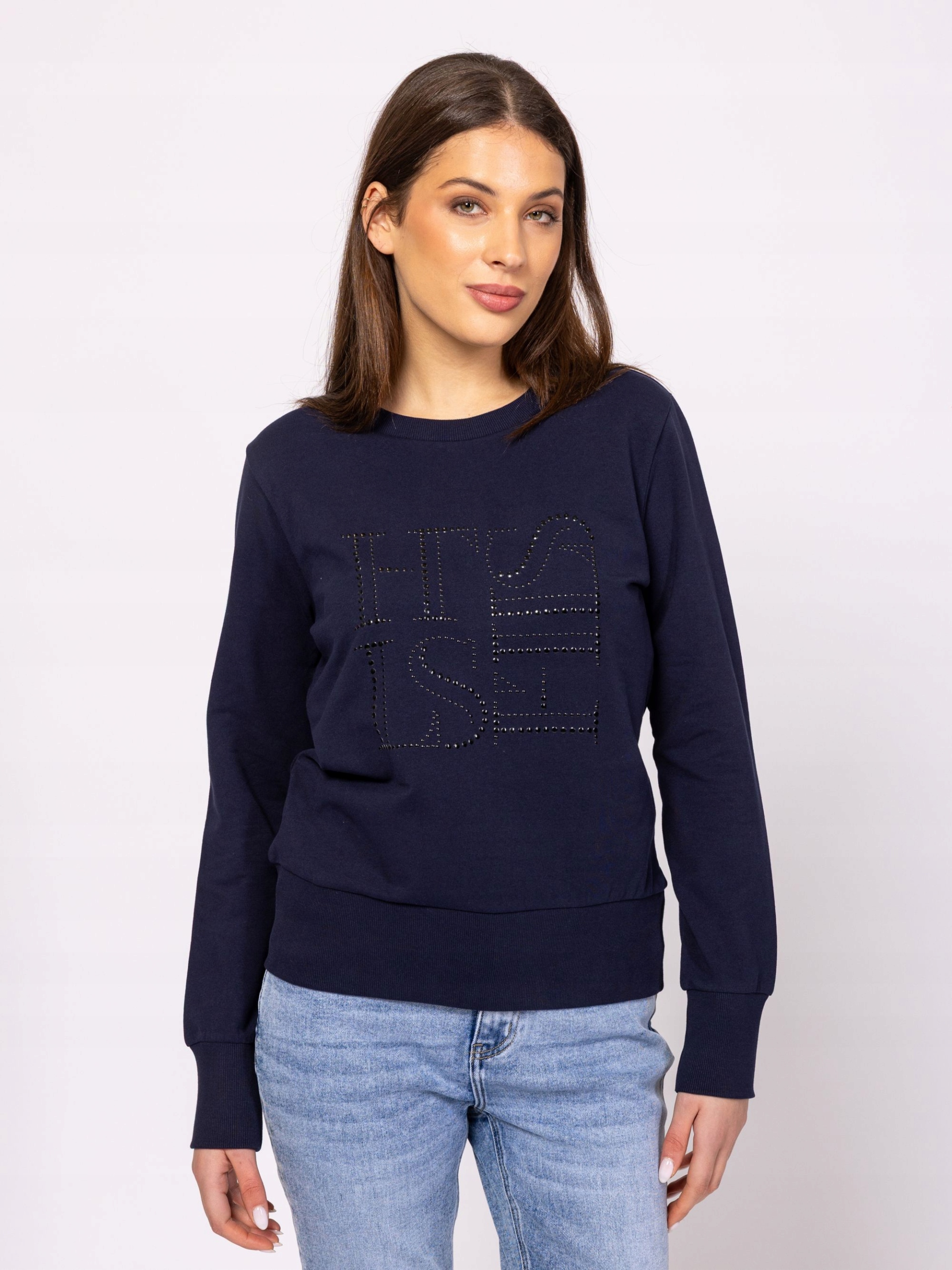 Heavytools Klasická Dámská Halenka S Dlouhým Rukávem Dambia Tmavě Modrá vel. M