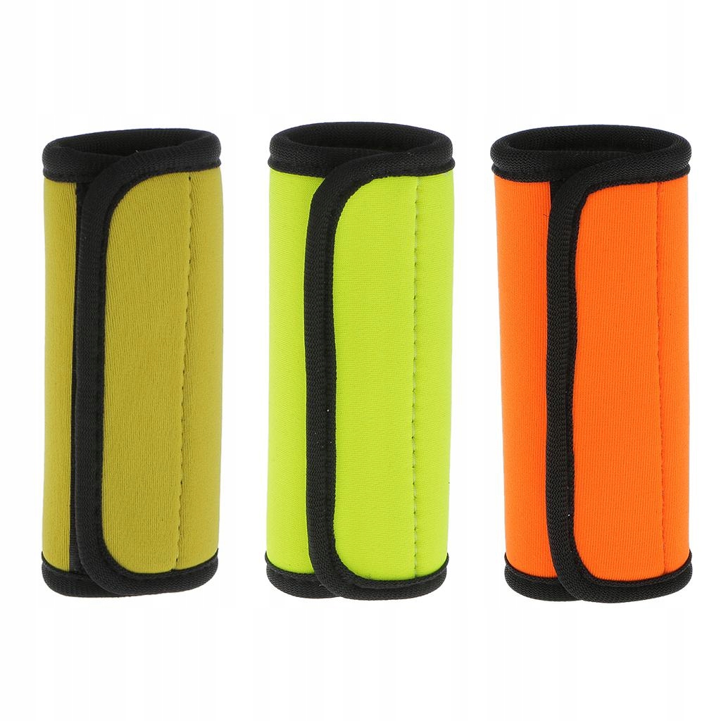 Neoprenowa torba podróżna / uchwyt / identyfikator, jako 1x fluorescencyjny żółty Wzór dominujący inny wzór