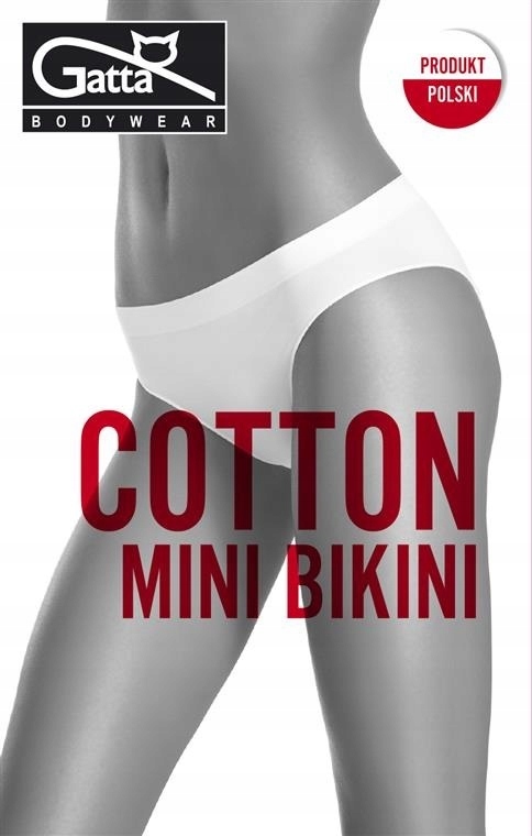 

Figi Mini bikini Seamless Cotton Gatta: beż, S