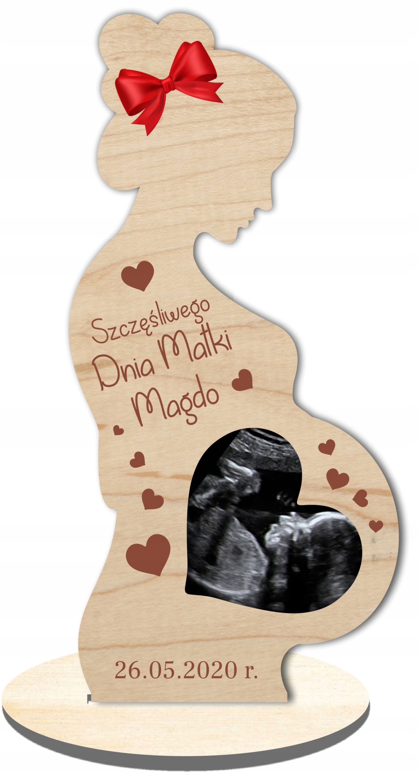 RAMKA NA ZDJĘCIE USG DZIECKO MAMA PREZENT CIĄŻA