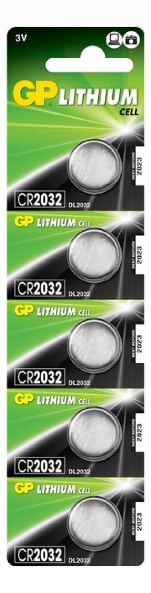 Gp Battery Baterie litowe CR2032 3V (5)
