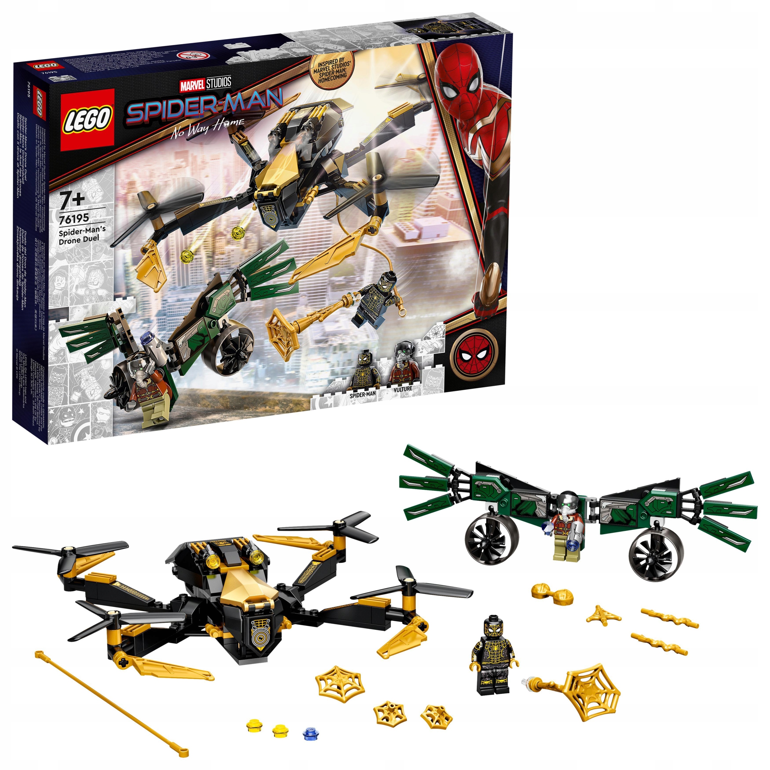 

Lego Marvel Bojowy dron Spider-Mana 76195