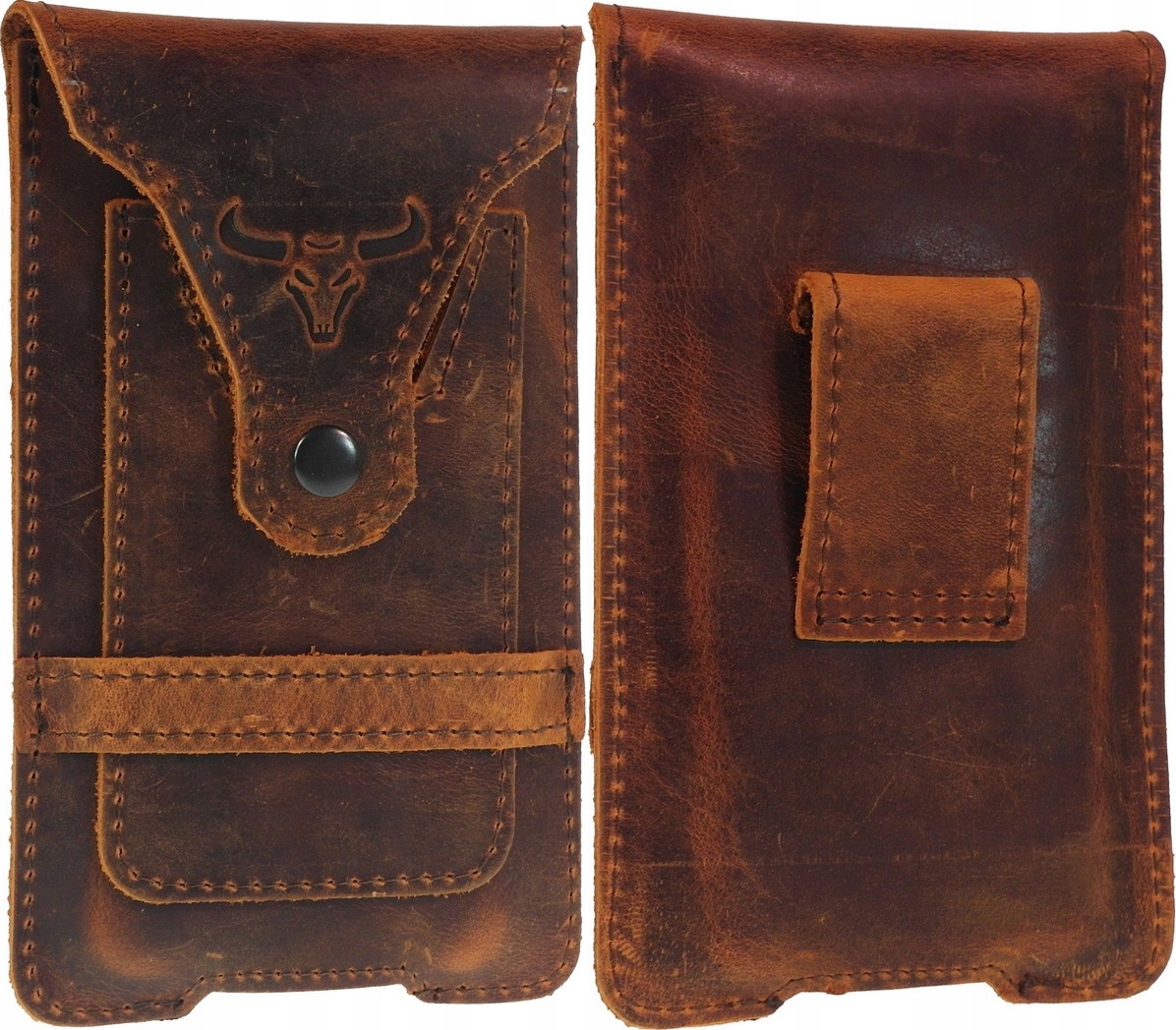 

Bull's Head 100% Skóra Naturalna Brd IPhone 8 Plus