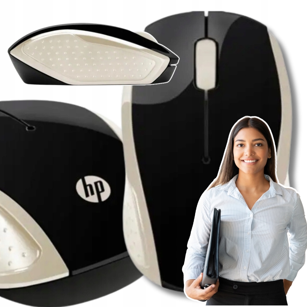 Bezdrátová myš Hp optický senzor Do Kanceláře počítačová