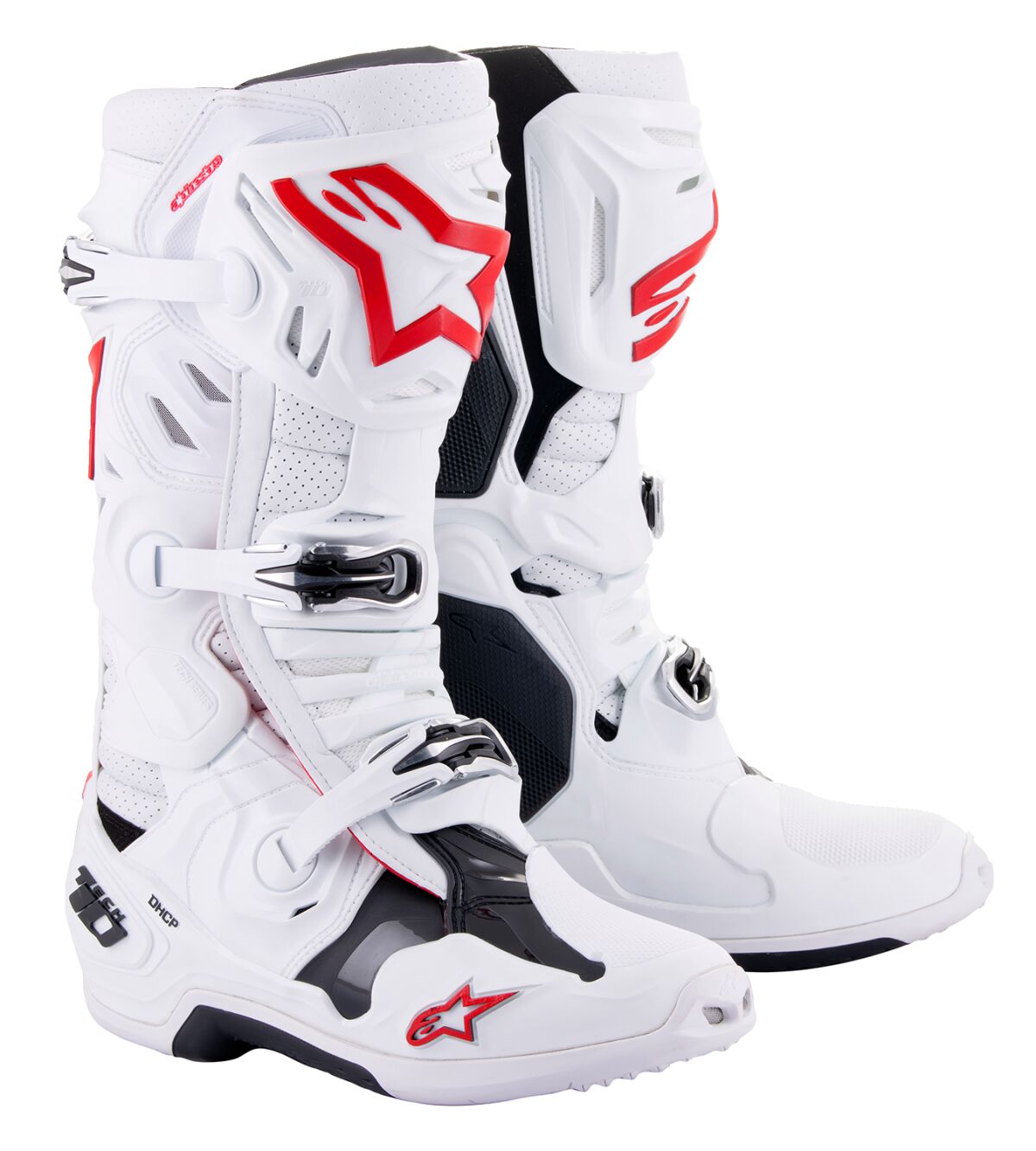 Topánky Alpinestars Tech 10 Supervented Biele Cross Enduro Offroad W/r 9 (43)