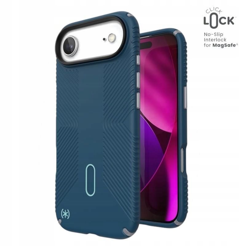 Pouzdro Speck pro iPhone Air Magsafe Presidio2 Grip ClickLock Armored Blue