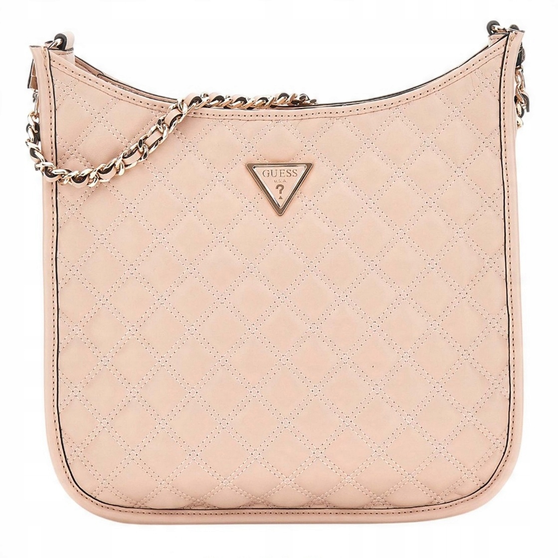 Dámská Prošívaná Kabelka Z Ekologické Kůže Přes Rameno Guess
