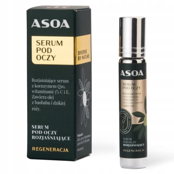 Asoa Oční sérum s koenzymem Q10 a vitamínem C a E