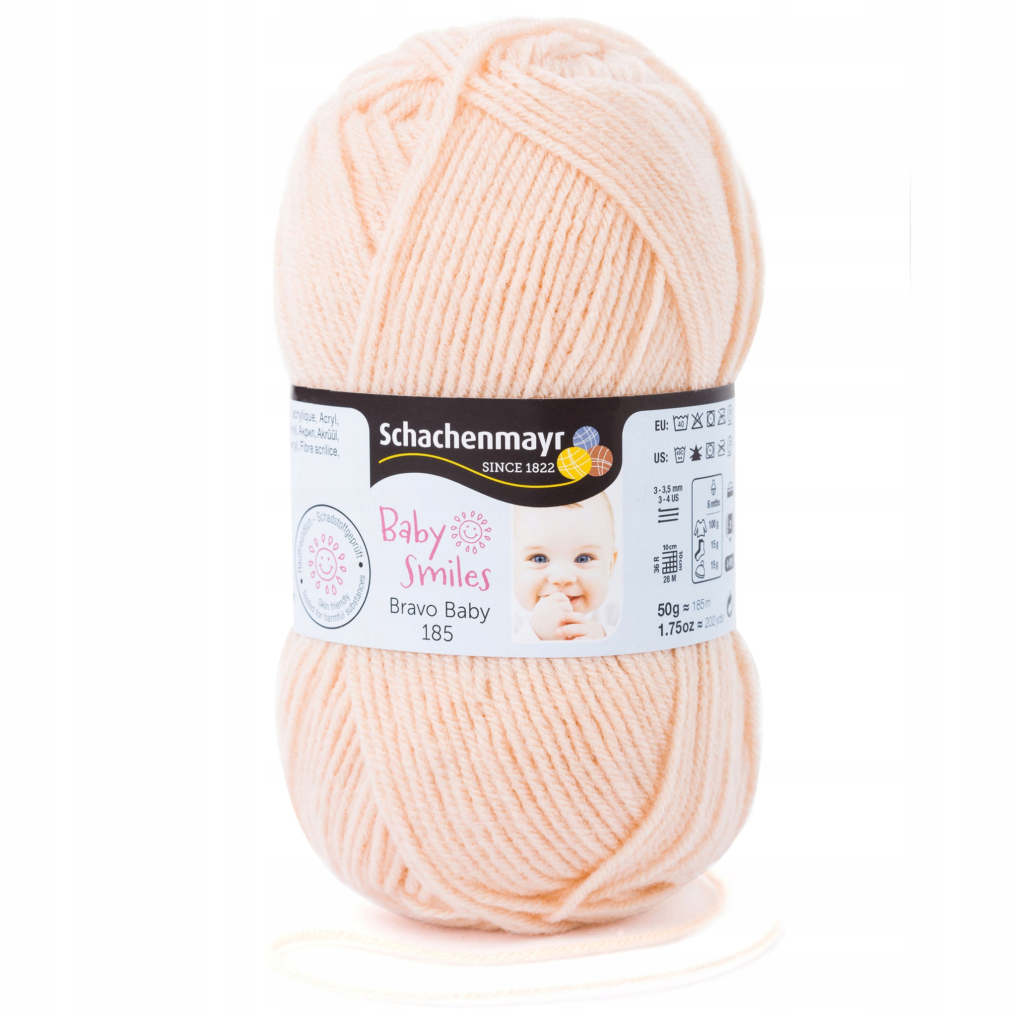 Włóczka Smc Baby Smiles Bravo Baby 185 kolor 1023