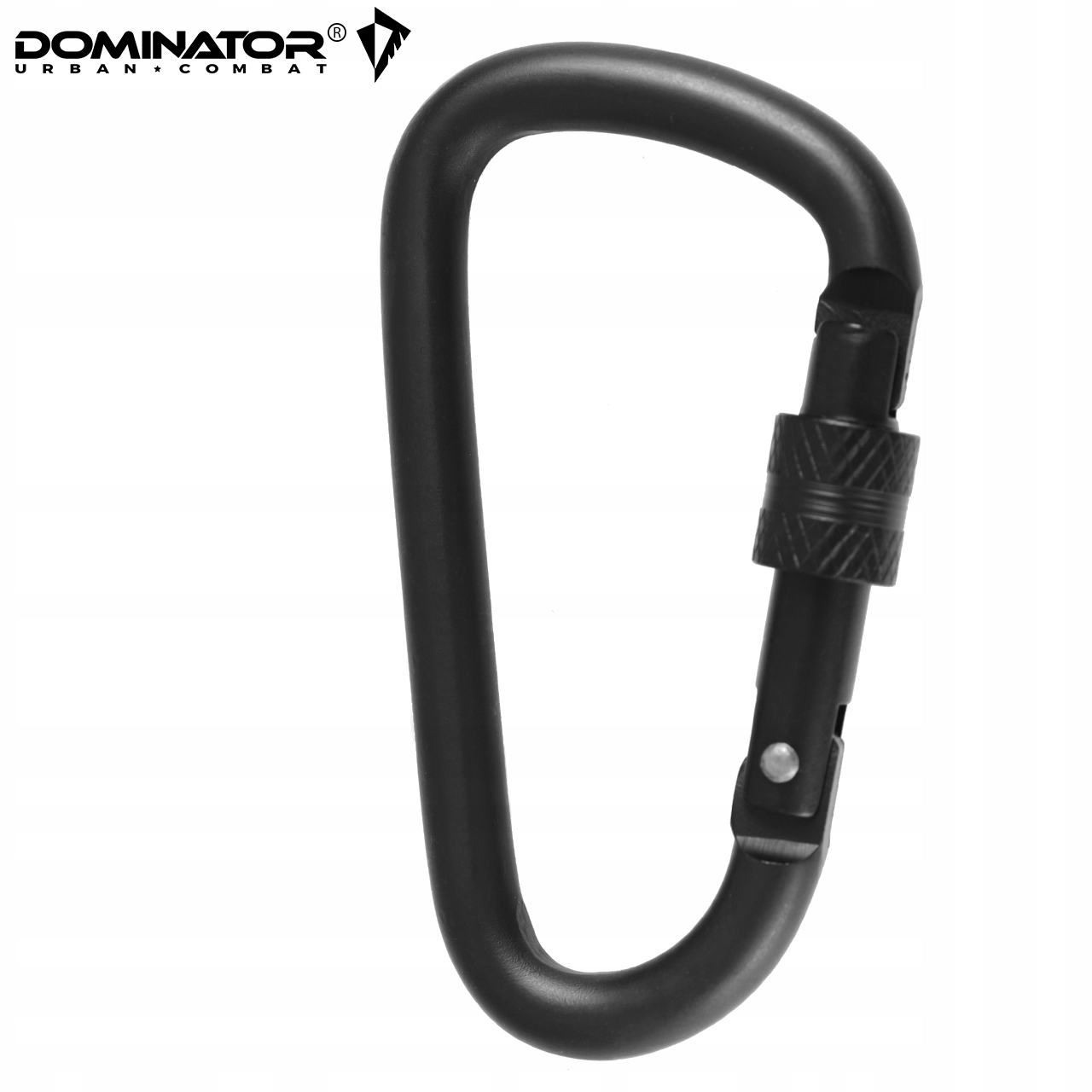 DOMINATOR KARABIŃCZYK Z BLOKADĄ KARABINEK CZARNY Marka Dominator