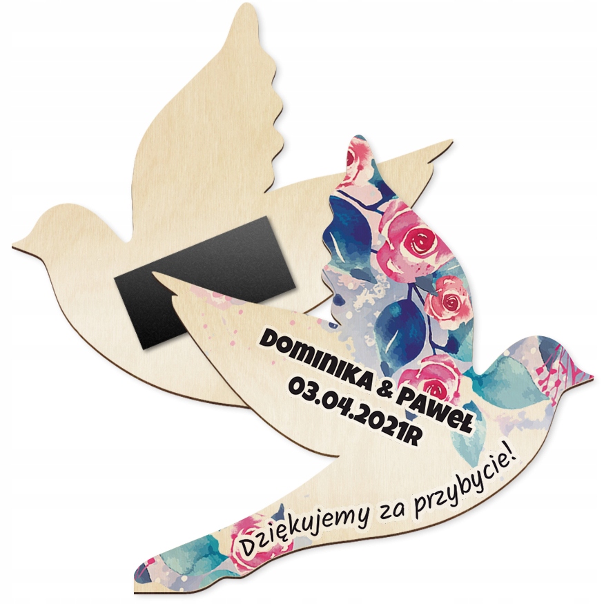 

Ślub Wesele Magnes Podziękowanie Dla Gości