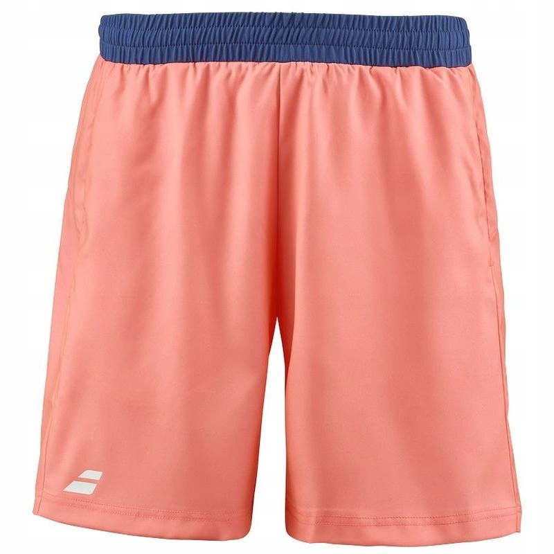 SPODENKI SPORTOWE BABOLAT PLAY SHORT MEN FLUO STRIKE/ESTATE BLUE S