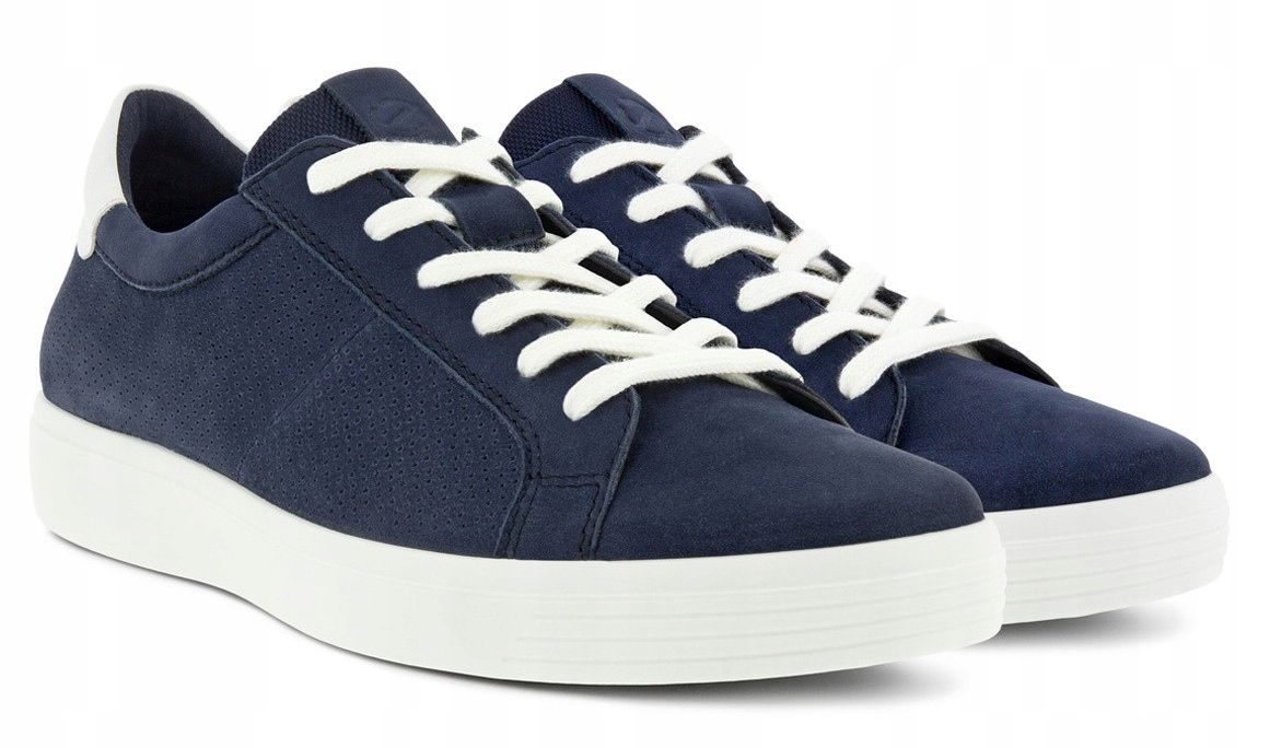 Boty Ecco Soft Classic M 857694 52024 Fluidform lehké, tmavě modré 41