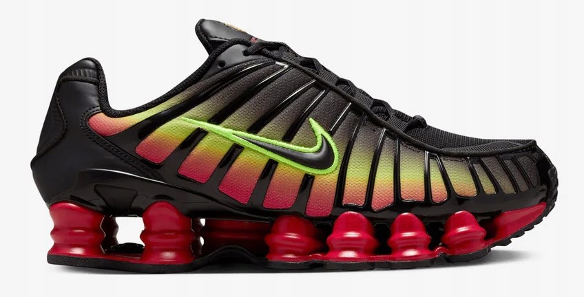 Boty Nike Shox Tl Black Yellow HJ9609-001 černé zajímavé 49,5