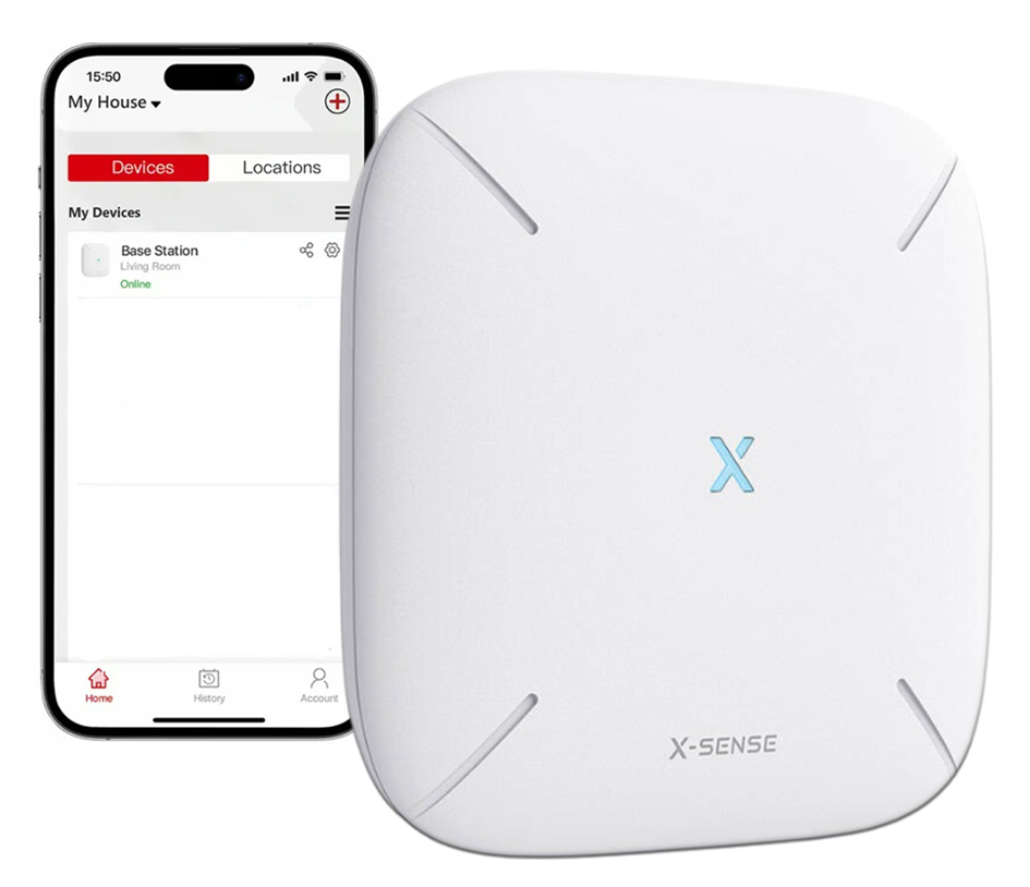Základnová Stanice X-sense SBS50 Wi-fi Ústředna Pro 50 Zařízení Aplikace X-sense