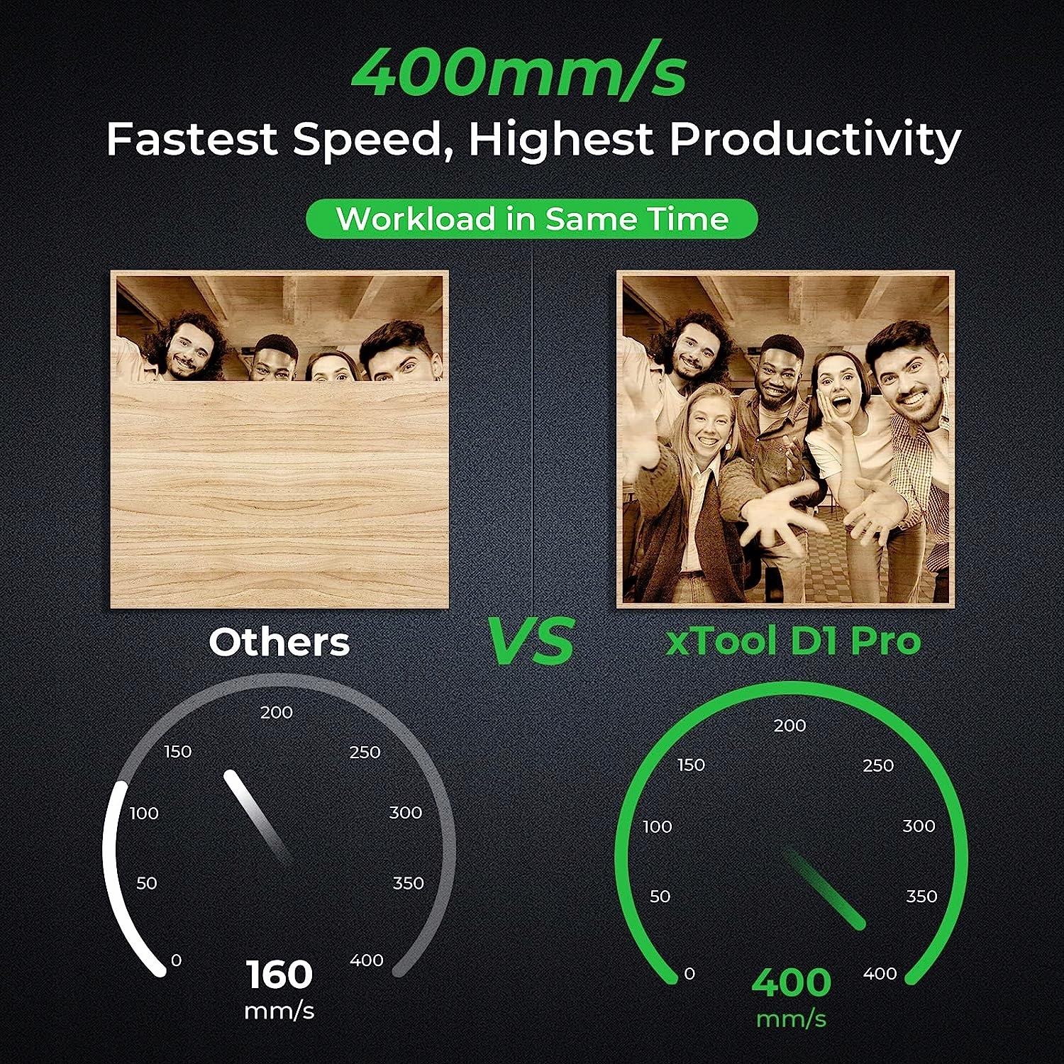 xTool D1 Pro Maszyna Grawer Laserowy Wycinarka 20W Stan opakowania uszkodzone