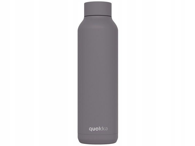 Quokka Solid, Nierdzewna fľasza termos Grey, 630ml, 12093