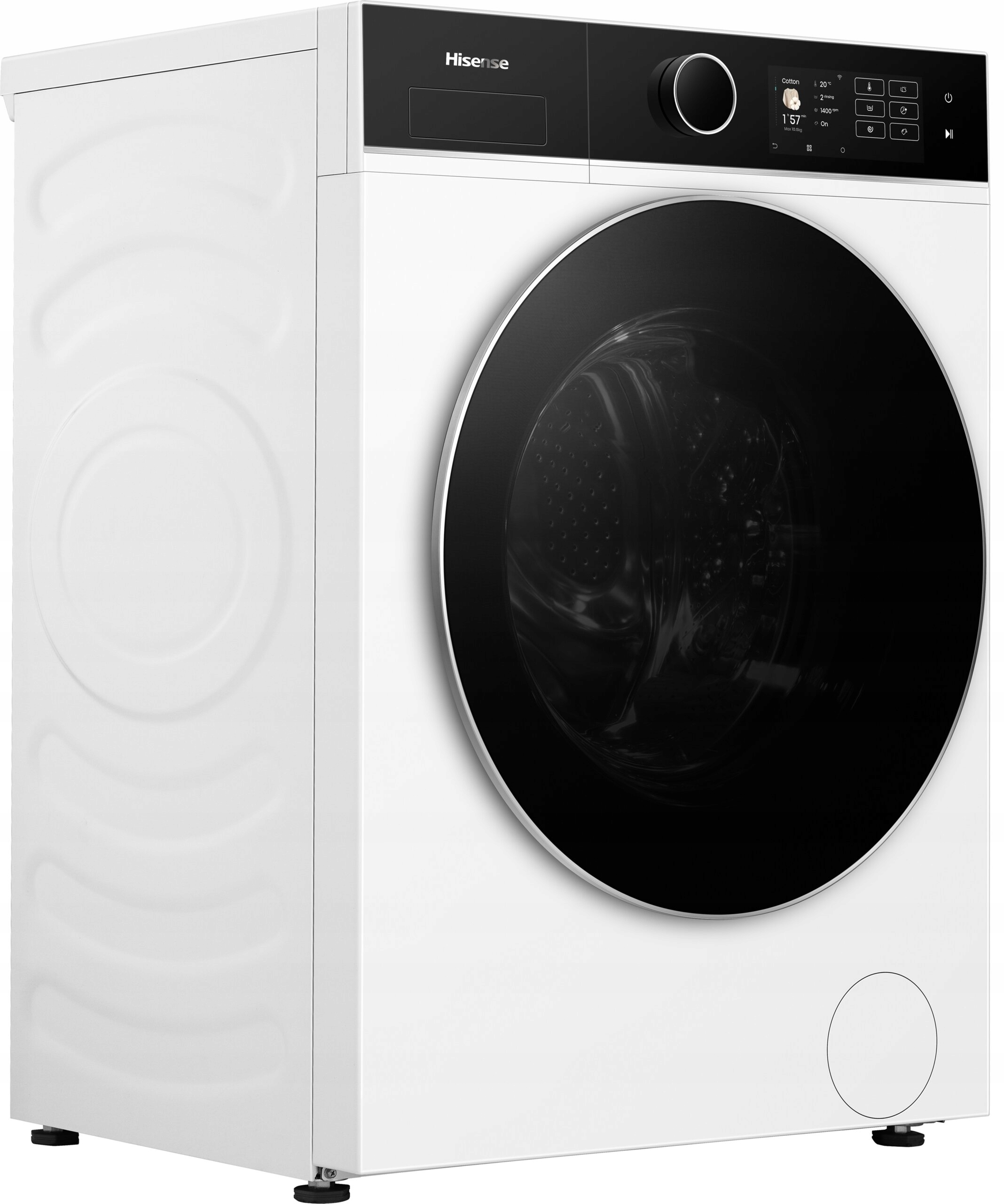 2X Pralka Hisense Seria 5I WF5I1045BWQ10.5kg 1400 obr biała