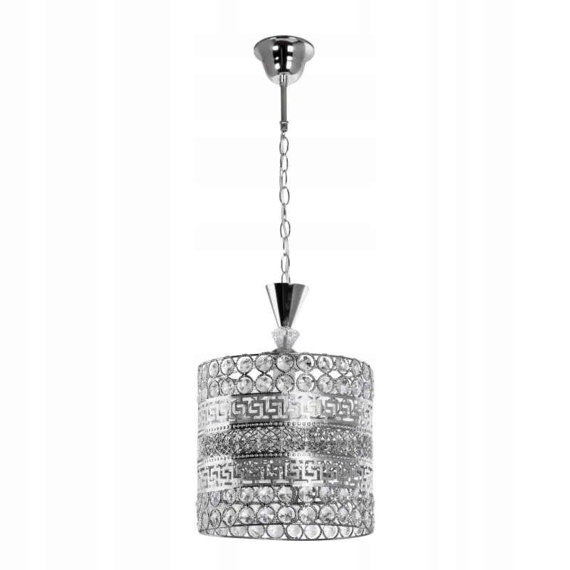 Dekorativní lampa perský vzor chromové průsvity pro barovou restauraci nad pultem