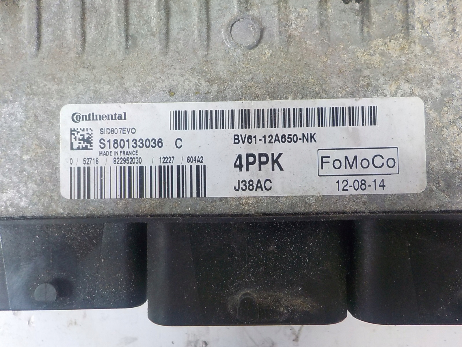 FORD Computer Bedienteil BV61-12A650-NK S180133036C 4PPK