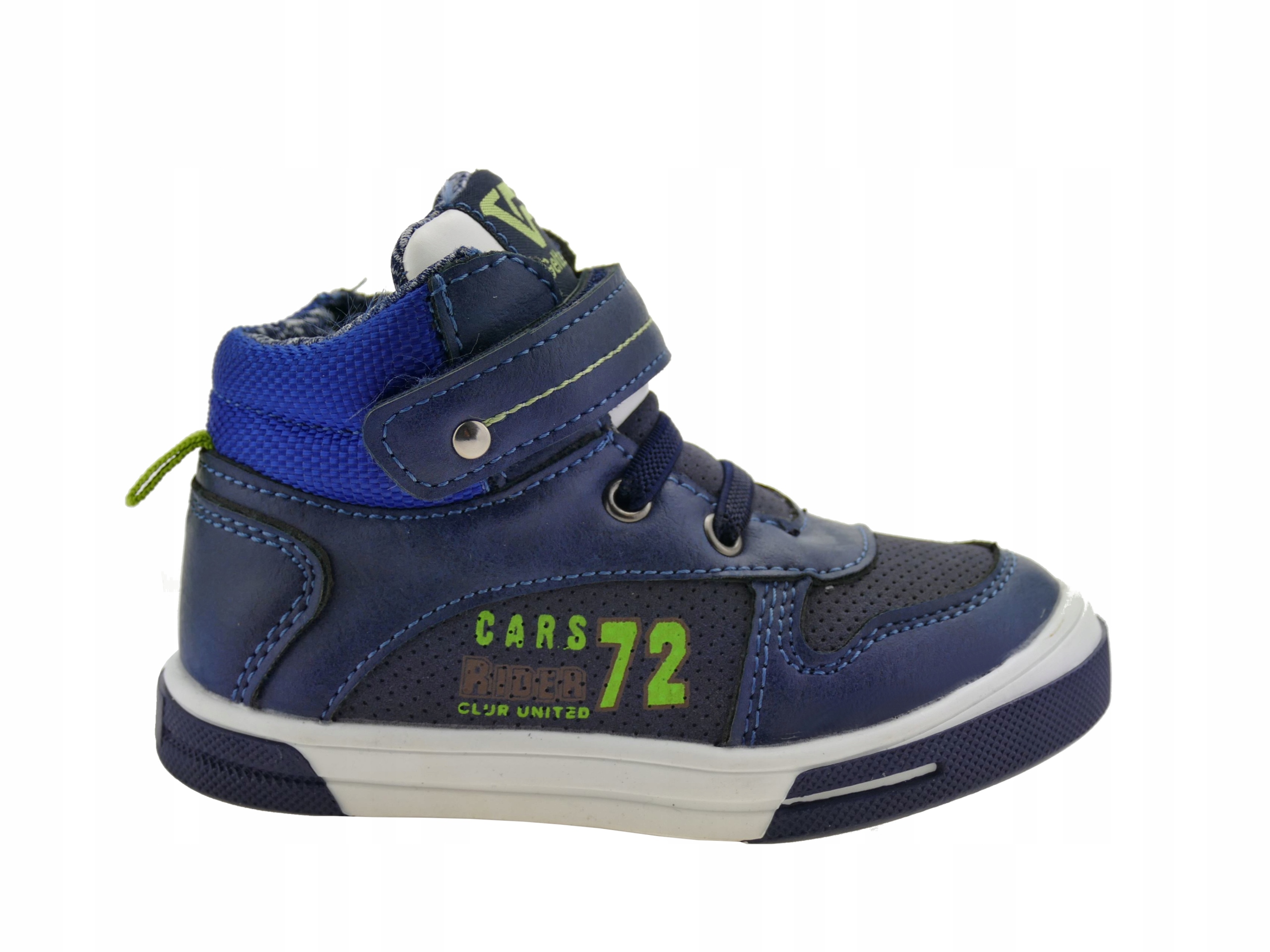 

Chłopięce Trzewiki Półbuty Dziecięce Rzepy 23