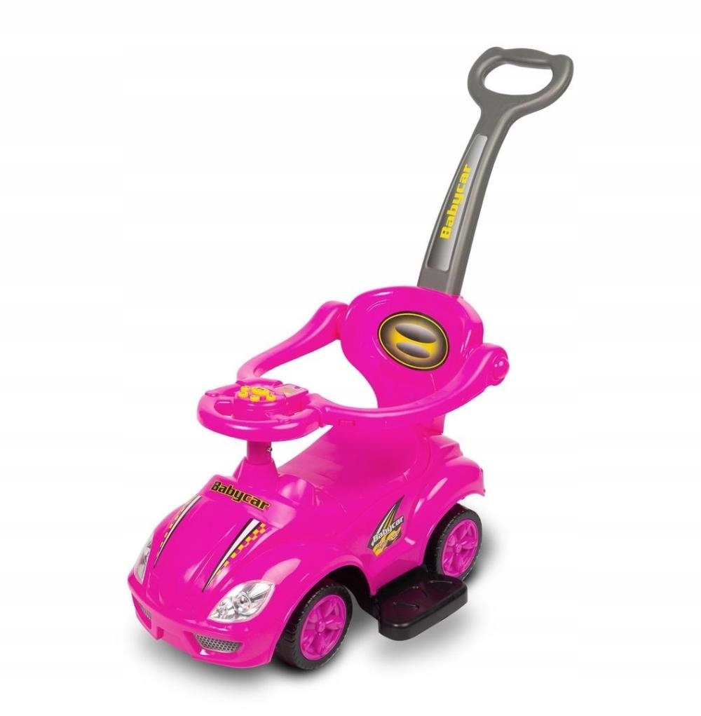 Jeździk Race Car 2W1 Z Dźwiękiem Pink
