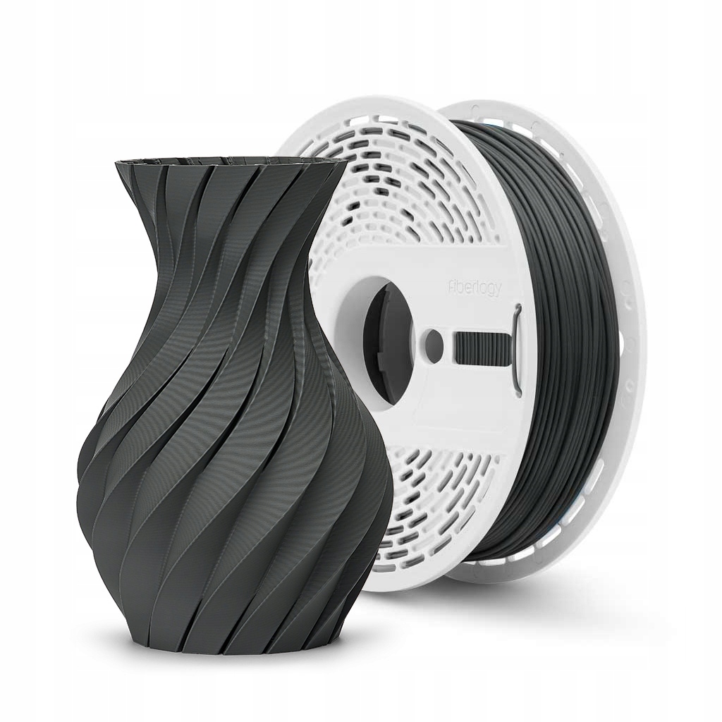 Filament Fiberlogy Matte Pla Graphite Grafitowy 1,75 mm 0,85 kg