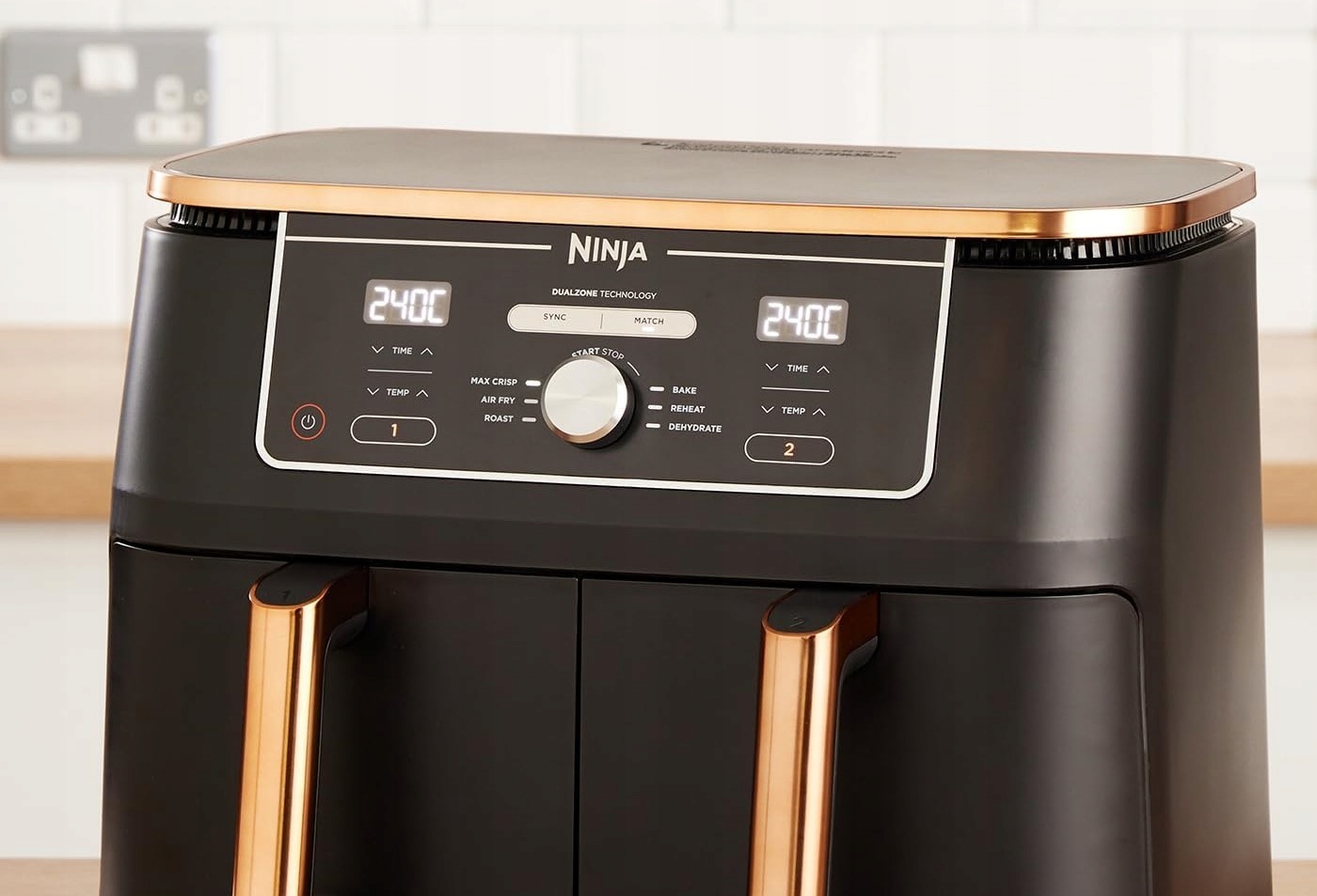 NINJA Foodi MAX Dual Zone Frytkownica Beztłuszczowa 9,5L 2 Kosze Zmywarka — miniatura 12
