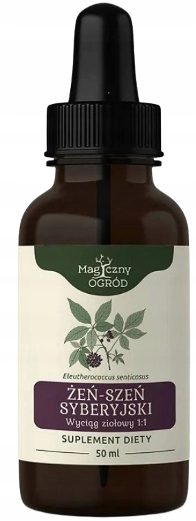 

Żeń-szeń syberyjski wyciąg ziołowy Magiczny Ogród