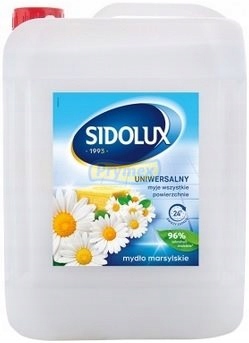 

Sidolux Płyn Uniwersalny Mydło Marsylskie 5L