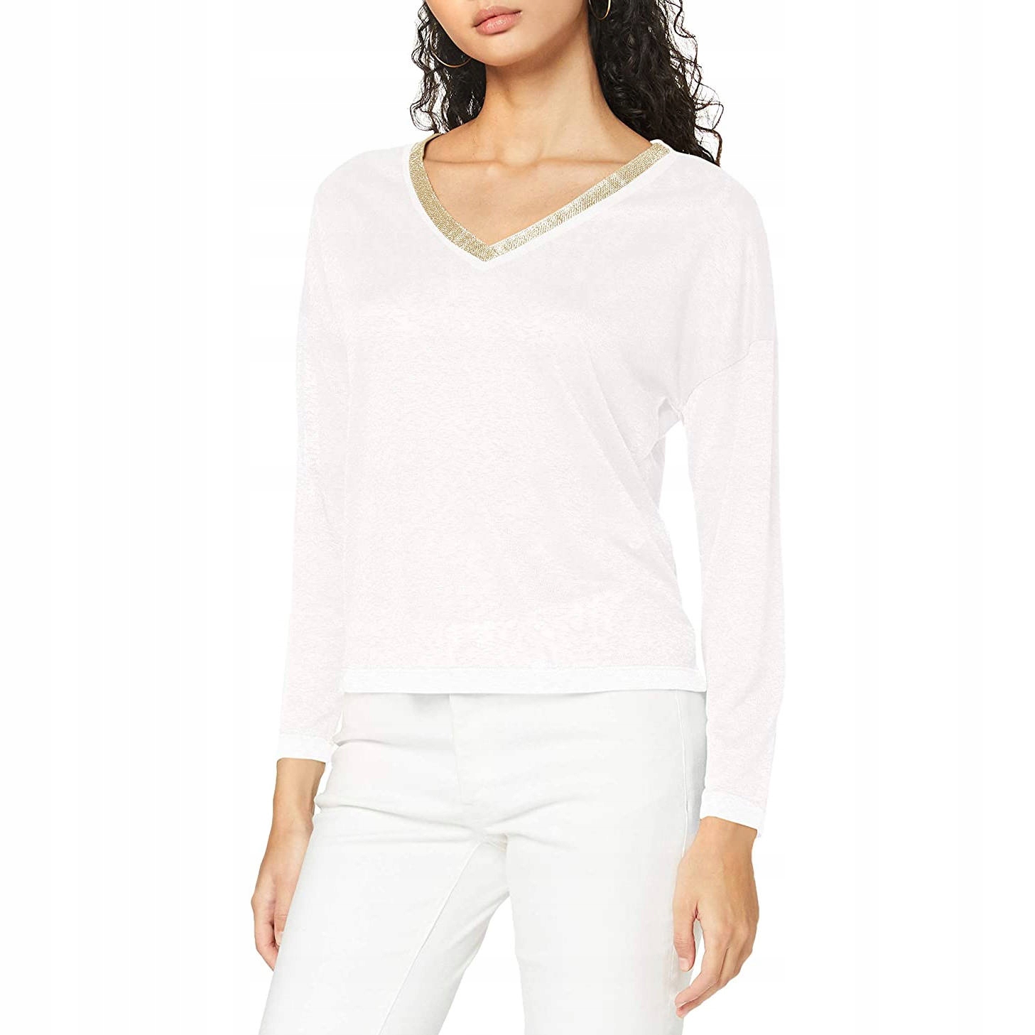 

Only Sweter Damski Kobiecy Dekolt V Rozmiar M