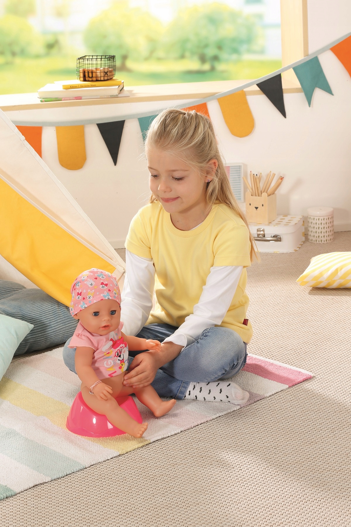 BABY BORN LALKA INTERAKTYWNA MAGIC GIRL 827956 Elementy zestawu 00O9