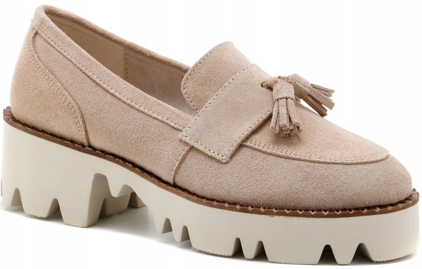 WYPRZEDAŻ CHEBELLO-3098-084-000-PSK beż r40 LUPA2X Oryginalne opakowanie producenta pudełko