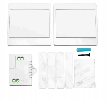Bezdrôtový bezbatériový spínač SmartControl MW-CTR-LUNA230-2SS1C