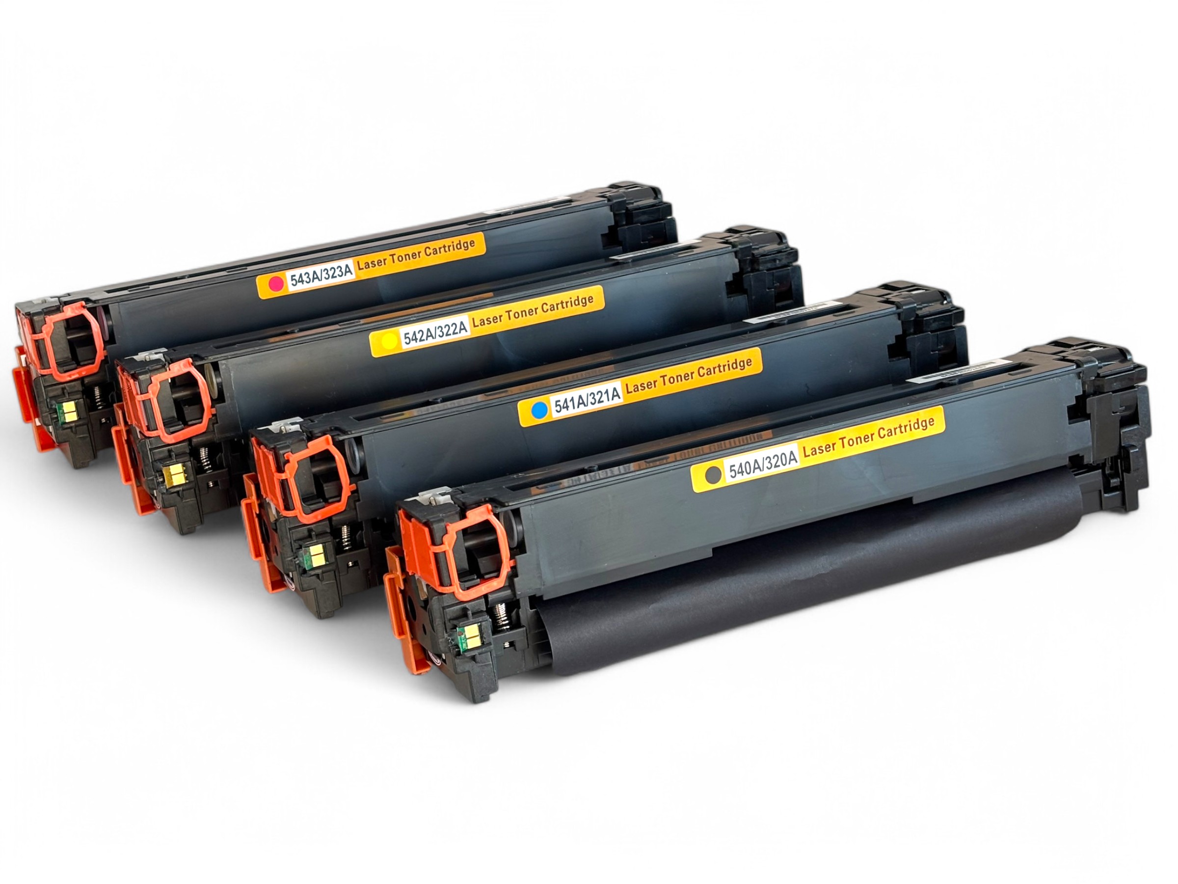 4x Toner do Hp CB540A CB543A CE320A CE323A CP1215 1217 Patent Free