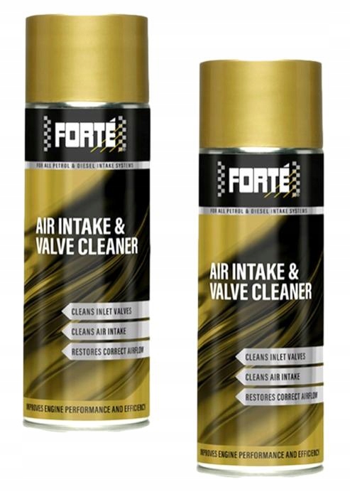 Forte 2 X Air Intake & Valve Cleaner Odstraňuje Nánosy Z Ventilov 500 ML