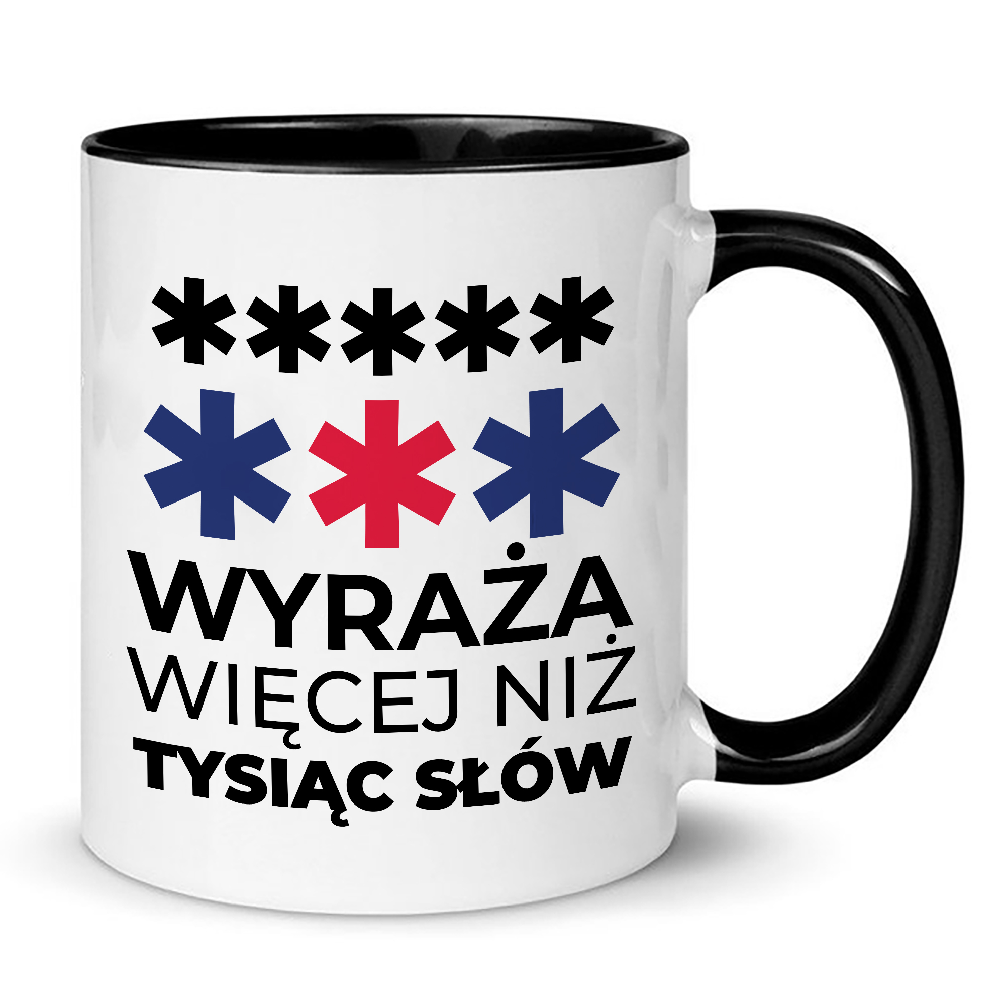 

Kubek Anty-pis Śmieszne Osiem Gwazdek Wzór