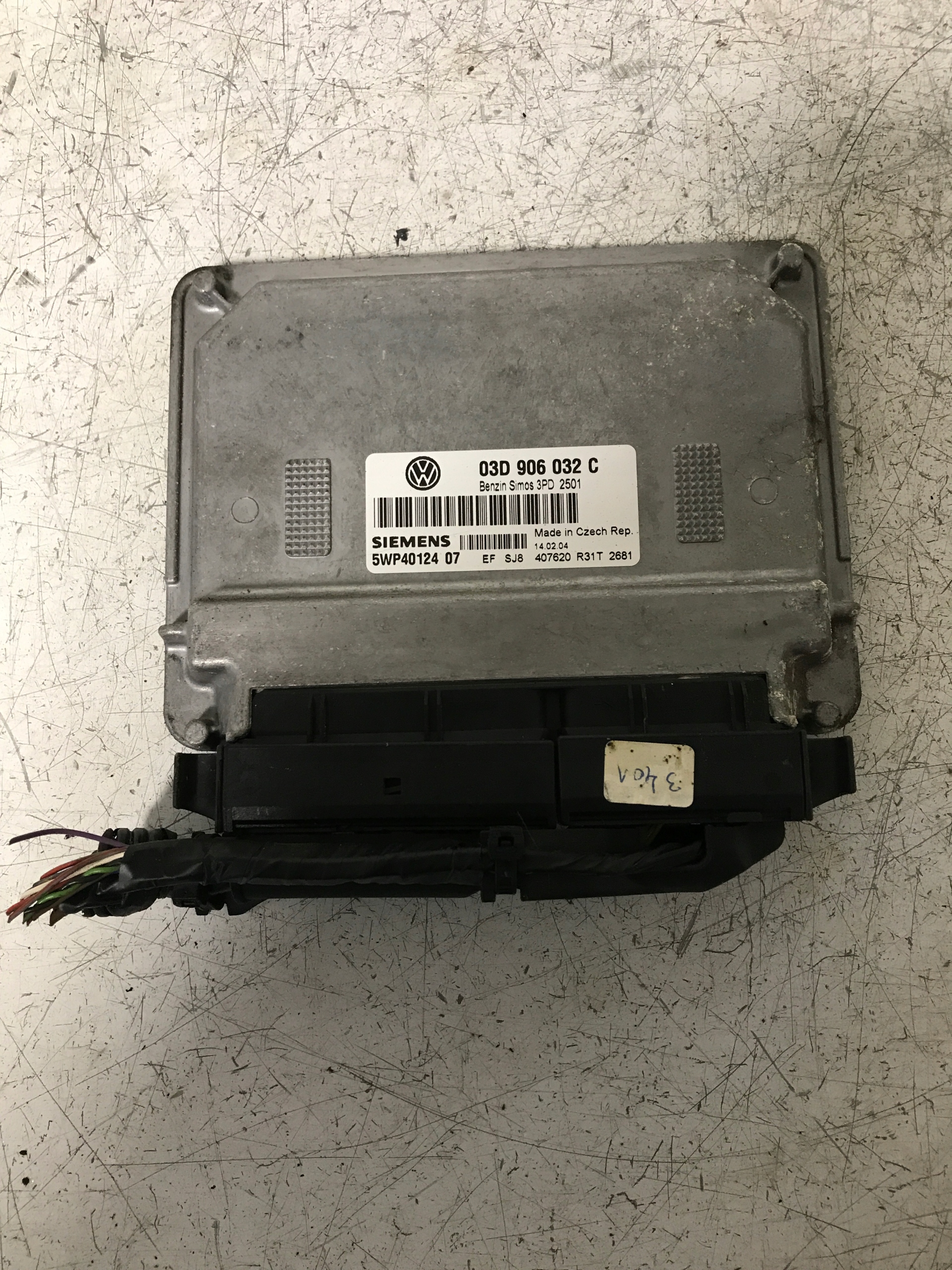Computer DES MOTORS VW POLO IV 03D906032C