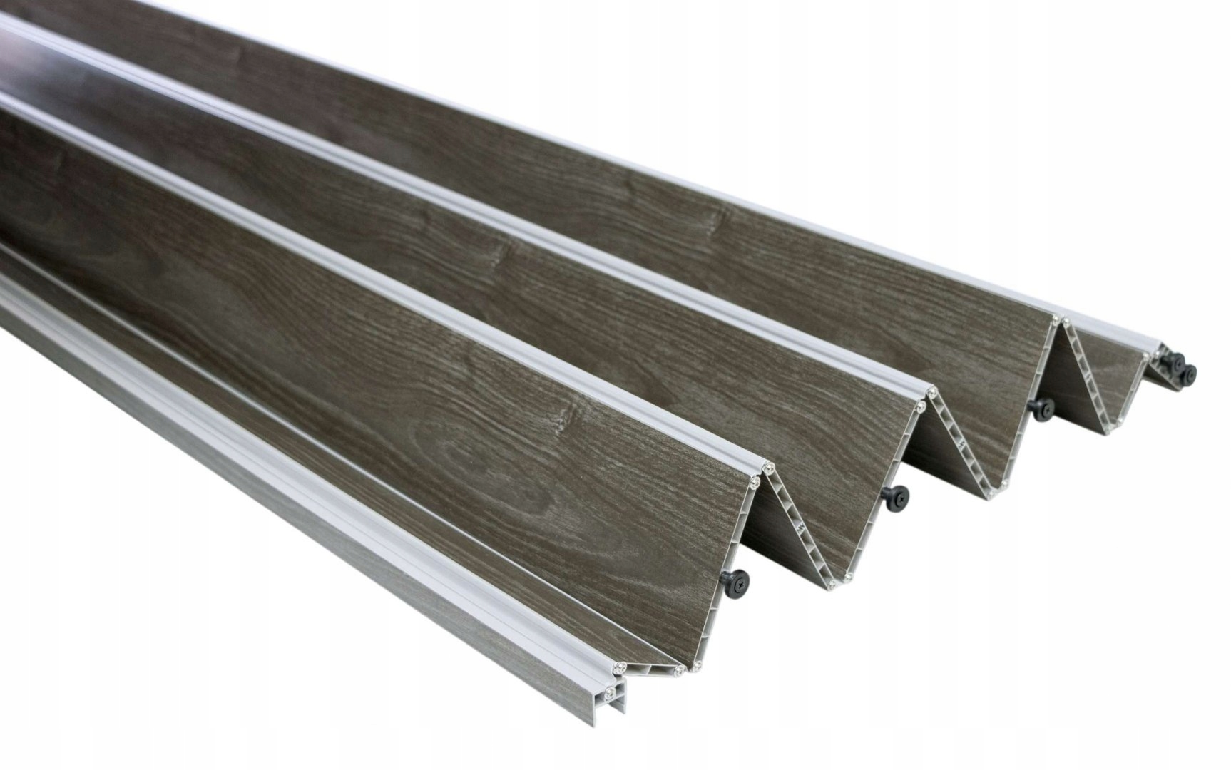 Drzwi harmonijkowe 001P DĄB GRAFIT MAT - 100 cm Kod producenta 5902340316856