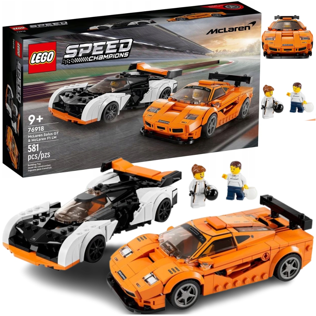 KLOCKI LEGO SPEED CHAMPIONS SAMOCHÓD MCLAREN SOLUS GT PREZENT DLA NIEGO