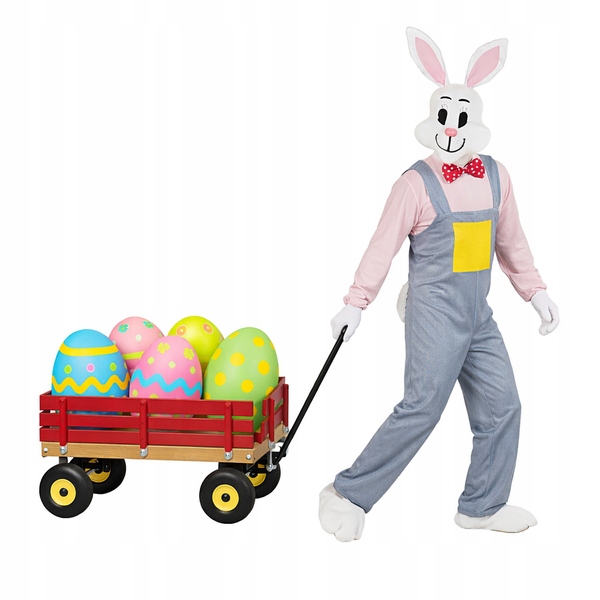 Velikonoční Zajíc XXL Kostým Převlek Králík Hledání Vajec Velikonoce