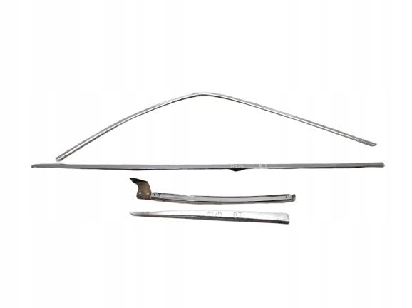 MERCEDES S W126 72- LISTWY CHROM DRZWI PRAWY TYŁ