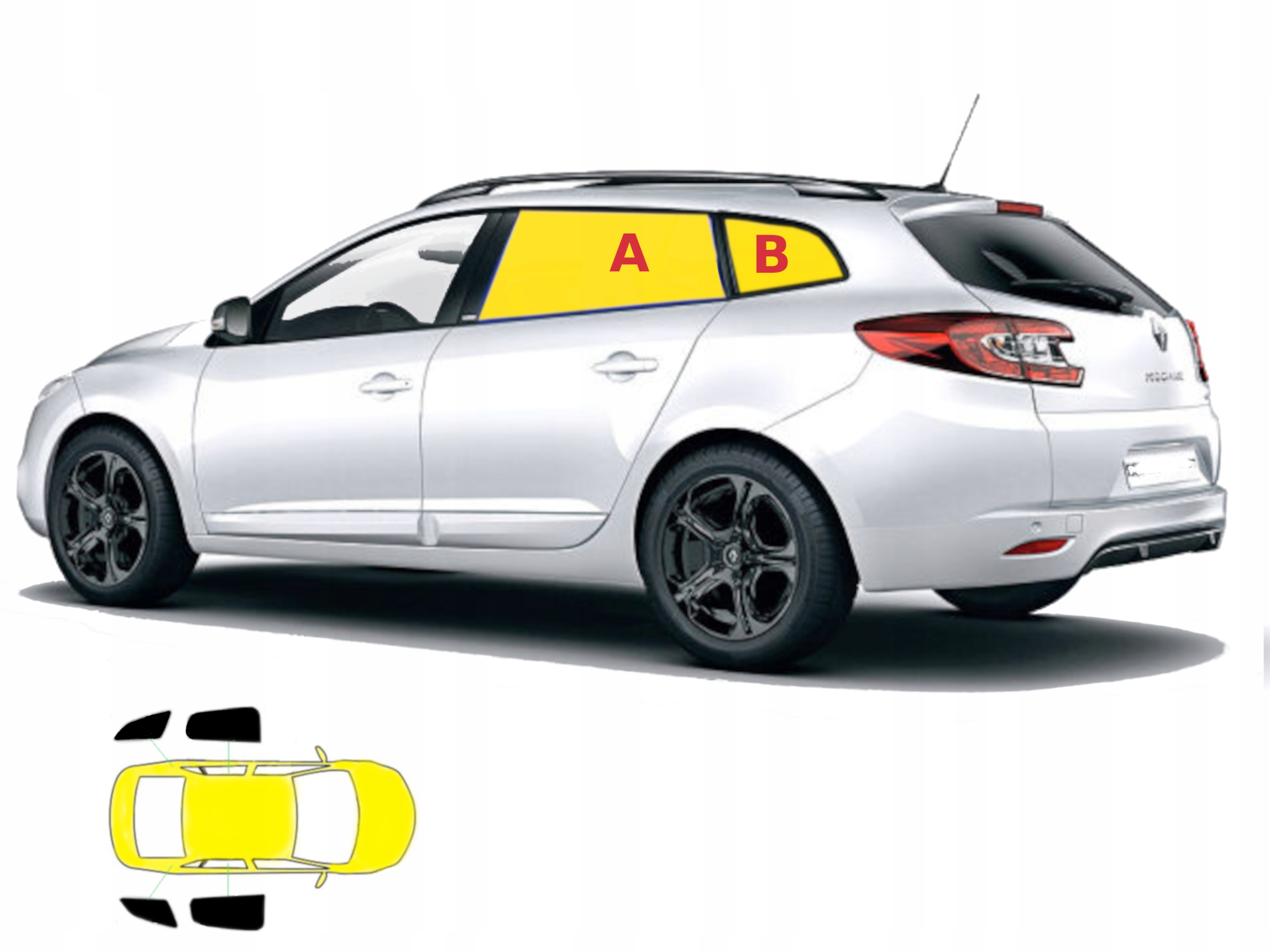 

Zasłonki przeciwsłoneczne Renault Megane III kombi