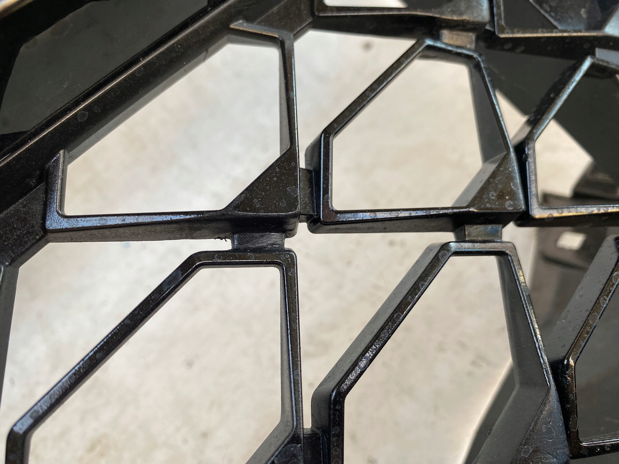 BMW X2 U10 m-packet 24- accessories of a bumper grid central front 7884910