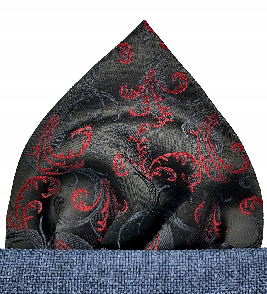 Żakardowa poszetka wypustka do kieszeni marynarki Marka inna