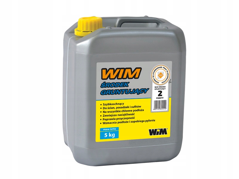 WIM ŚRODEK GRUNTUJĄCY 5KG SZYBKOSCHNĄCY
