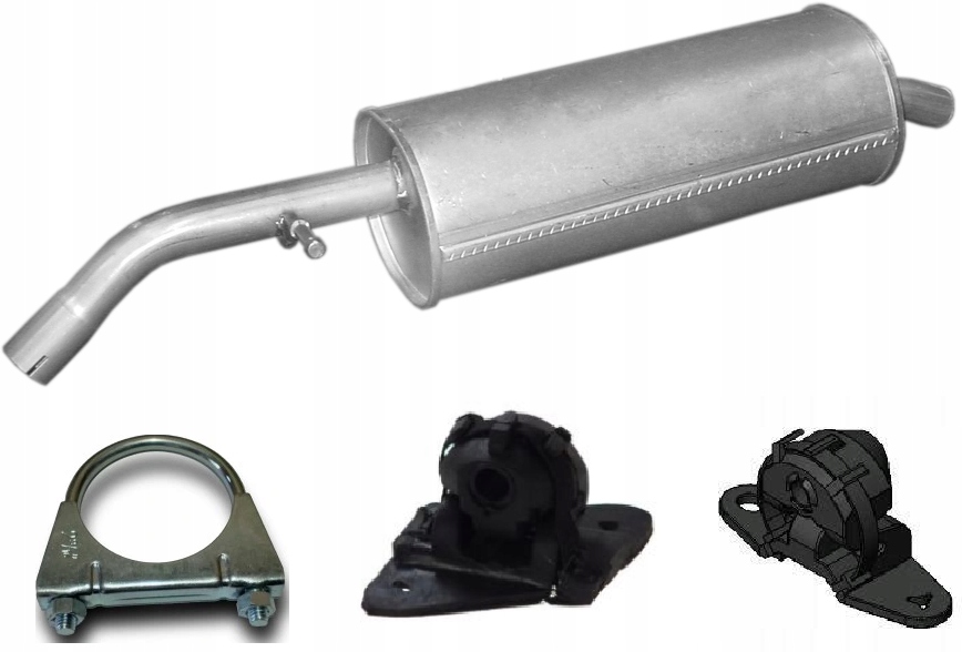 CITROEN C2 1.1 1.4 2003- TŁUMIK KOŃCOWY