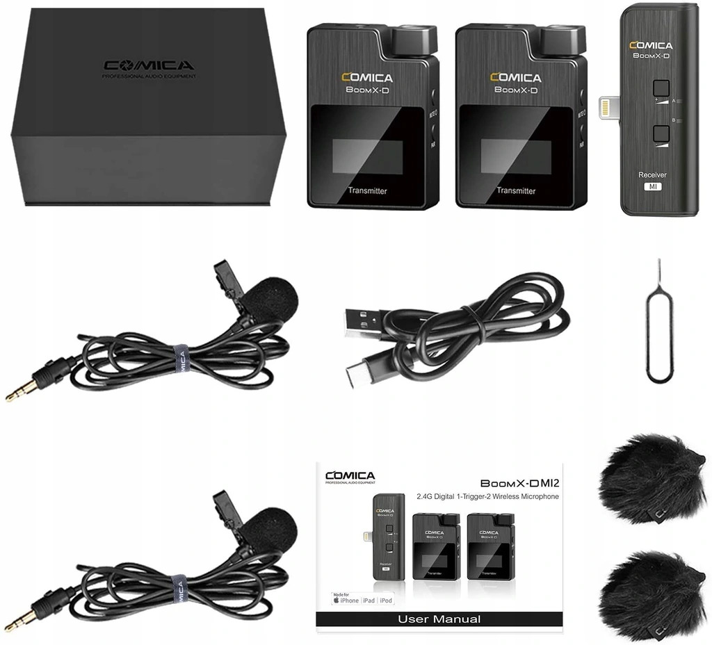 Comica Audio BoomX-D MI2, 2-osobowy syst mikrof