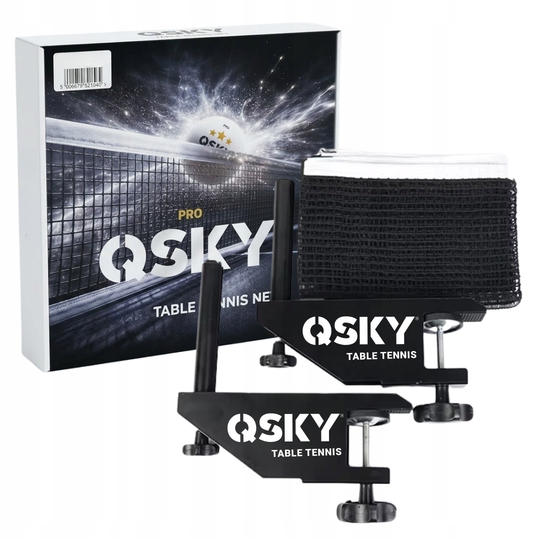 Siatka Do Tenisa Stołowego Pro Qsky Profesjonalna Regulowana Ping Pong